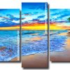 Tropical Island At Sunset Panels paint by numbers