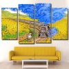 Van Gogh Train Panels paint by numbers