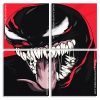 Venom Spider Man panels paint by numbers