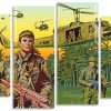 Vietnam War panesl paint by numbers