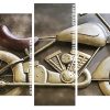 Vintage Motorcycle Panels paint by numbers