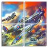 War Spitfire Panels paint by numbers