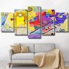 Wassily Kandinsky Abstract Art Panels paint by numbers