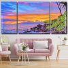 West Maui Sunset Glow Panels Paint by numbers