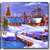 Winter Snow panels paint by numbers