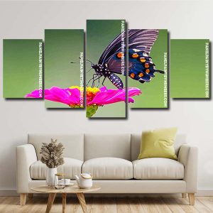 aesthetic Spicebush swallowtail insect paint by numbers