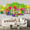 Aesthetic Flowers panels paint by numbers