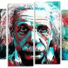 Albert Einstein panels paint by numbers