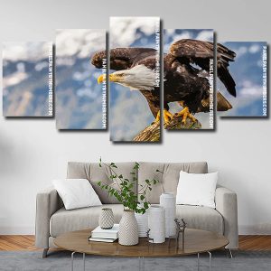 bald eagle panel paint by numbers