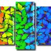 colorful butterflies panels paint by numbers