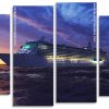 cruise ship sunset sunrise Panels paint by numbers