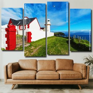 Dingle Harbour Lighthouse panels paint by numbers