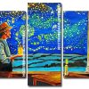 Van Gogh The Starry Night panels paint by numbers