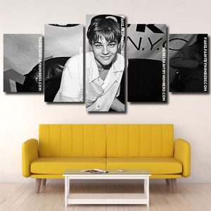 Young Leonardo DiCaprio panels paint by numbers