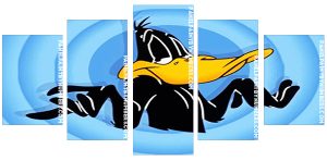 Daffy Duck Panel paint by numbers