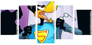 Super Daffy Duck Panel paint by numbers