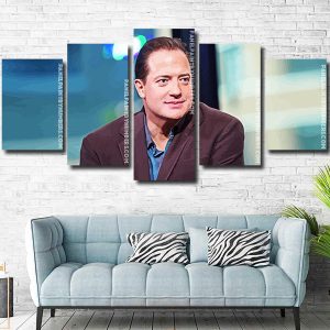 Actor Brendan Fraser Celebrity Panel paint by numbers