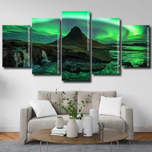 Aesthetic Kirkjufell panels paint by numbbers