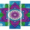 Aesthetic Mandala panels paint by numbers