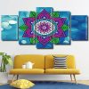 Aesthetic Mandala panels paint by numbers