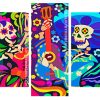 Aesthetic Mexican Skull panel paint by numbers