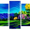 Aesthetic Nature Landscape panels paint by numbers