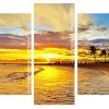 Aesthetic Poipu Beach Kauai panels paint by numbers