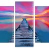 Aesthetic Sunset Seascape Panels paint by numbers