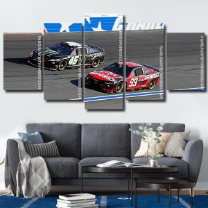 Aetshetic Nascar panels paint by numbers