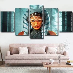 Ahsoka Tano Panels paint by numbers