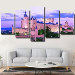 Alcazar de Segovia Spain Panel paint by numbers