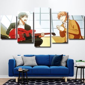 Anime Characters Given panel paint by numbers