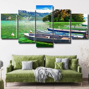 Annecy Lake panels paint by numbers