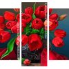 Artificial Flower panels paint by numbers