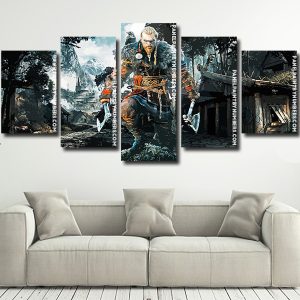 Assassin's Creed Valhalla Eivor Panel paint by numbers