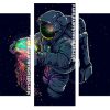 Astronaut Holding Jellysish Panel paint by numbers