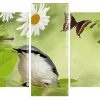 Bird And Butterfly panels paint by numbers