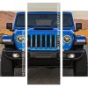 Blue Jeep panels paint by numbers