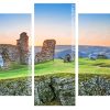 Castell Dinas Bran Llangollen paneols paint by numbers