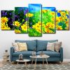 Chamomile Yellow Flowers Field panels paint by numbers