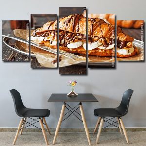 Chocolate Croissant paint by numbers