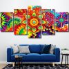 Colorful Mandalas Panels paint by numbers