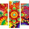 Colorful Mandalas Panels paint by numbers