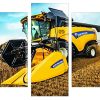 Combine harvester vehicle Panels paint by numbers