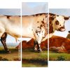 Cows Animals Panels paint by numbers