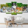 Cute Sheepdogs Puppies panels paint by numbers