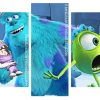 Cute Sully And Mike Monsters Inc panels paint by numbers