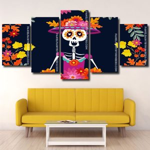 Day Of The Dead panels paint by numbers