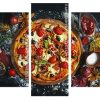 Delicious Pizza panels paint by numbers