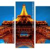 Eiffel Tower panelss paint by numbers